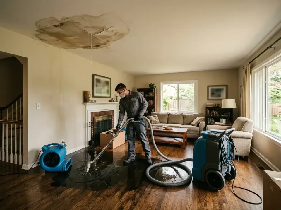 attic-pipe-burst-ceiling-drip-008 — frequently asked questions, Water Damage Restoration & Carpet Care in Mount Morris, MI